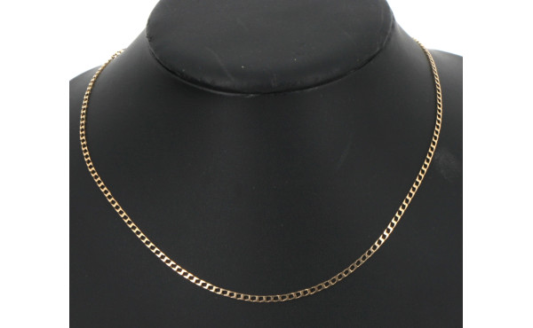 Chaîne en or jaune 14 cts (585ème), poid