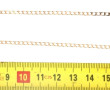 Chaîne en or jaune 14 cts (585ème), poid