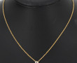Collier en or jaune 14 cts (585ème) sert
