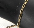 Bracelet maille alternée en or 14 cts (5