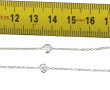 Bracelet en argent 925ème et strass, MAT
