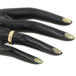 Alliance en or jaune 9 carats (375ème), 