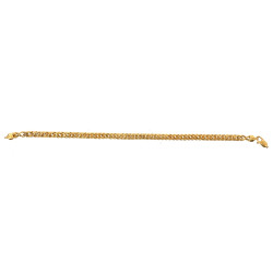 Bracelet or accidenté, 18 cts (750ème), 