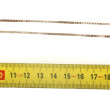 Chaîne en or 18 cts, poinçon charençon, 