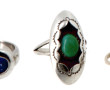 Lot de 3 bagues en argent