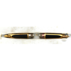 Deux plumes or 18 cts de stylo Parker