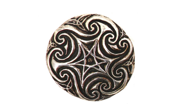 TOULHOAT - Broche Steredenn en argent 92