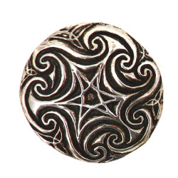 TOULHOAT - Broche Steredenn en argent 92