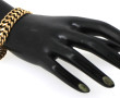 Bracelet en or jaune 18 cts, poinçon têt