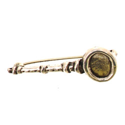 TOULHOAT - Broche Bombarde en argent 925