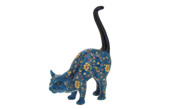 LA LOUVIERE - "Chat la queue dressée", s