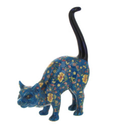 LA LOUVIERE - "Chat la queue dressée", s