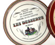 GIEN - Série "Gastronomie" - 6 assiettes