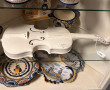 Violon en biscuit de Quimper, L 52 cm (t