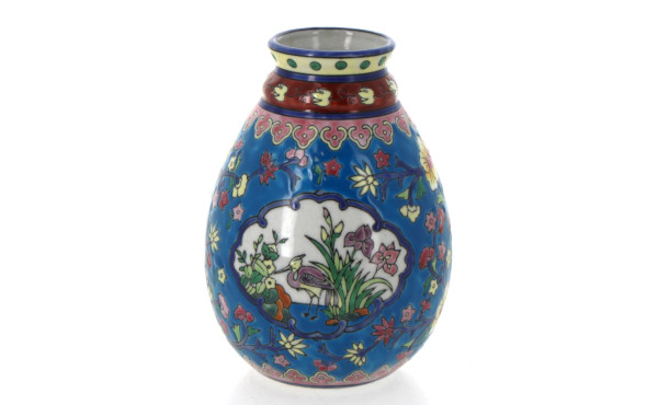 LA LOUVIERE - Vase ovoïde en céramique à