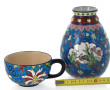 LA LOUVIERE - Vase ovoïde en céramique à