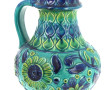 Vase à une anse en céramique allemande à
