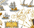 HERMES - Carré en soie "Voiles de Lumièr