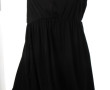 SWEET MISS - Robel noire fluide, taille 