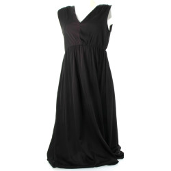 SWEET MISS - Robel noire fluide, taille 