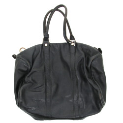 LONGCHAMP - Sac à deux anses en cuir noi
