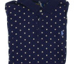 RALPH LAUREN - Polo femme à pois bleu ma
