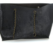 LOLLIPOPS - Sac noir forme cabas à deux 