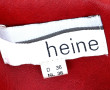 HEINE - Veste de dame en cuir rouge, cei