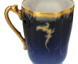 LIMOGES - Jolie tasse rocaille en porcel