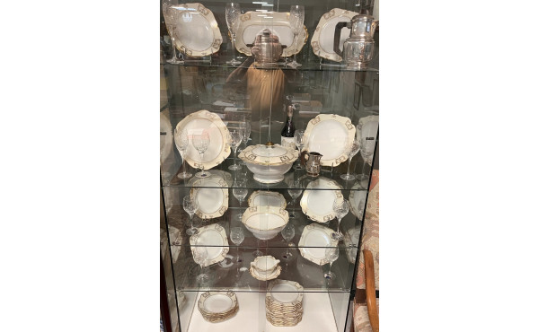 LIMOGES - Service de table ancien en por