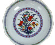 Coupe en porcelaine du Japon décor flora