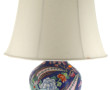 Vase en porcelaine de Chine monté en lam