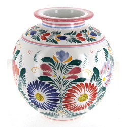 fab Quimper - Vase boule en faïence poly
