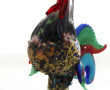 MURANO (non signé) - COQ, sujet en verre