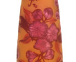 GALLE Tip - Vase en verre à décor dégagé