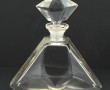 Flacon ART DECO en cristal, avec bouchon