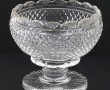Coupe sur piédouche décor pointes de dia