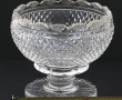 Coupe sur piédouche décor pointes de dia