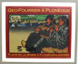 Affiche GEO FOURRIER exposition Plonéour