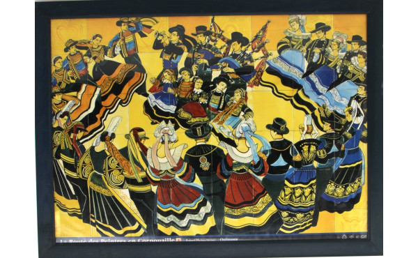 Affiche d'exposition La Cornouaille des 