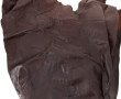 Peau de vachette, cuir brun, origine mai