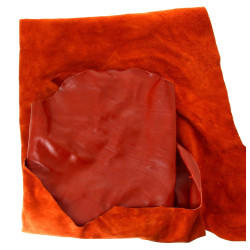 Peau de vachette, cuir fauve, origine ma