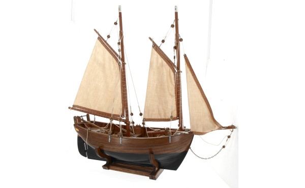 Pêcheur de LOGUIVY, 5,10 m x 2,24 m, maq