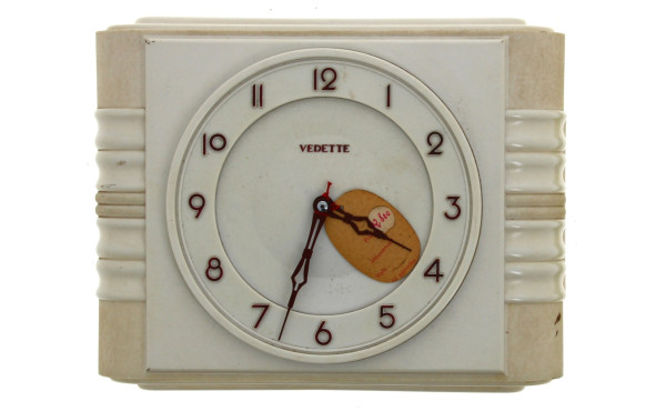 VEDETTE années 40/50 - Pendule murale en
