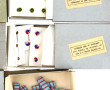 MILITARIA - Lot ancien de barrettes de d