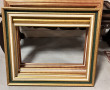 CADRES - Lot de 7 cadres dont 6 en bois 