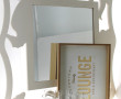 Lot comprenant un miroir blanc crème : 6