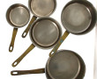 Batterie de casseroles en cuivre moderne