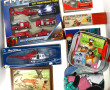 Caisse de jeux et jouets divers dont jeu