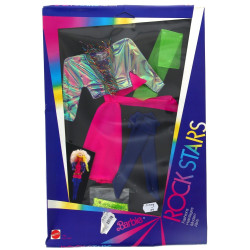BARBIE - Coffret de vêtements Rock Star 